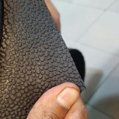 Industrial Black Outdoor Anti Slip Orange Peel Rubber Sheet