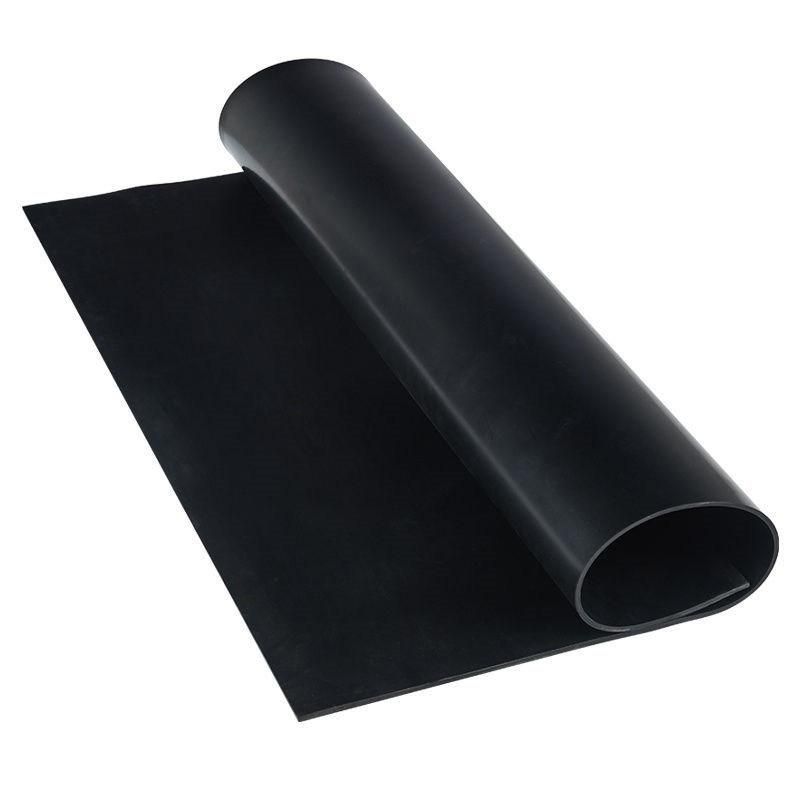 Black Extruder EPDM Waterproof Rubber Sheeting Rolls