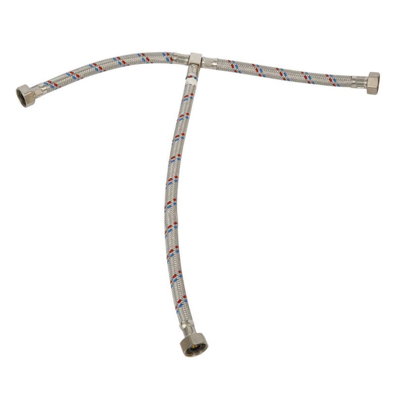 T-Shaped Aluminium Hose with Zinc Nut