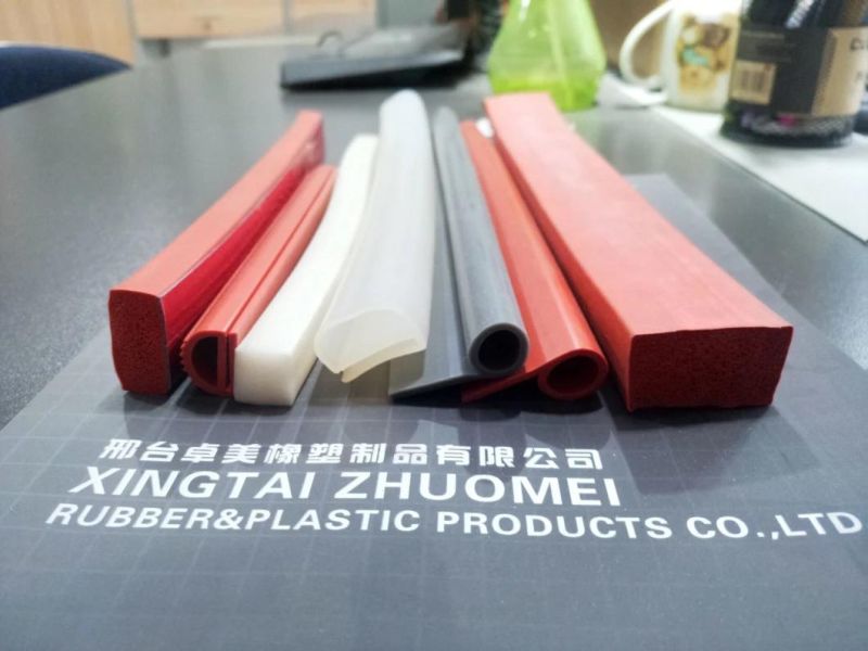 Red Color Silicone Rubber Sponge Seal