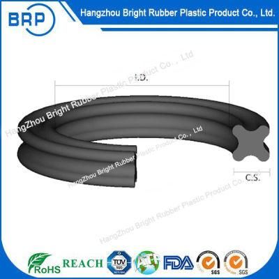 Custom Made Durable Hydraulic Seal Ring EPDM NBR X Ring /Rubber X-Ring