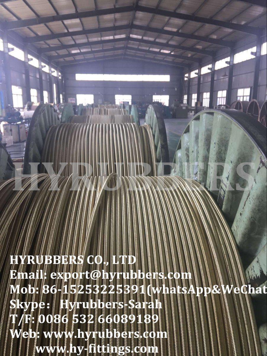 High Pressure Rubber Steel Wire Braid En857 2sn Hydraulic Hose