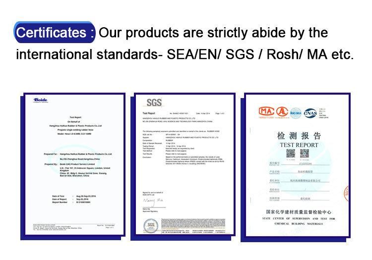 Rubber High-Pressure Hydraulic Hose with Accessories 1sn / R1 for Industrial with NBR Natural Rubber