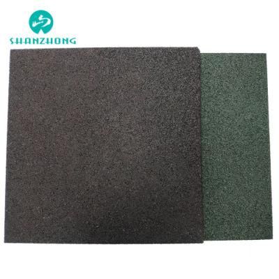 Elastic and Comfortable Gym Area Rubber Floor Tile Carpet Drainage Insulation Rubber Mats
