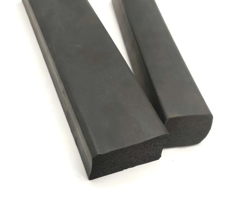 Closed Cell Silicone Sponge Extrusion, Silicone Sponge Profile, Silicone Sponge Cord with Red Color