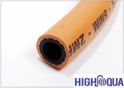 Black Inner and Orange Cover LPG Hose