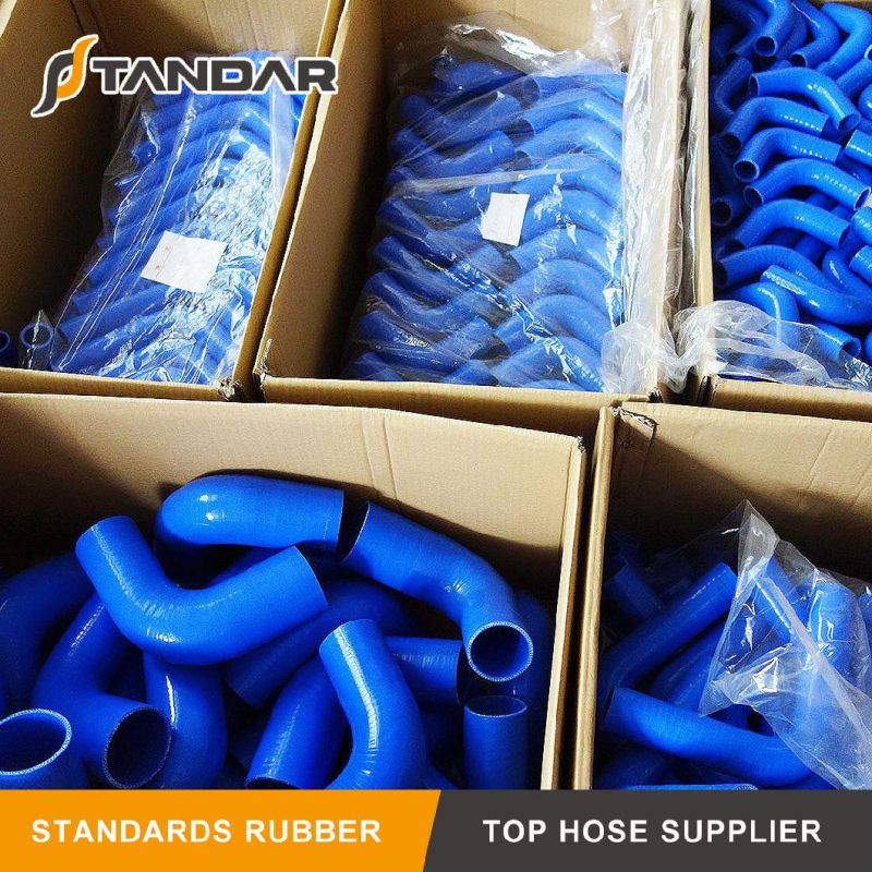 High Pressure Nylon Braided Reinforced Automotive Silicone Hump Hose Couplers