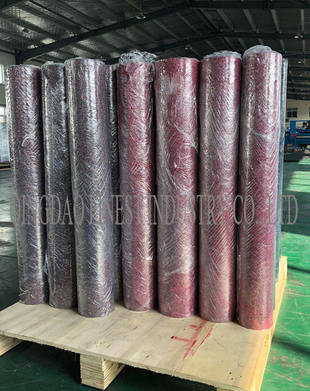 ISO9001 High Quality Indoor EPDM Gym Rubber Roll Flooring