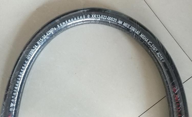 High Pressure Supply 602 Wire Braid Hydraulic Hose Rubbers R15 Flexible Rubber Hose Pipe