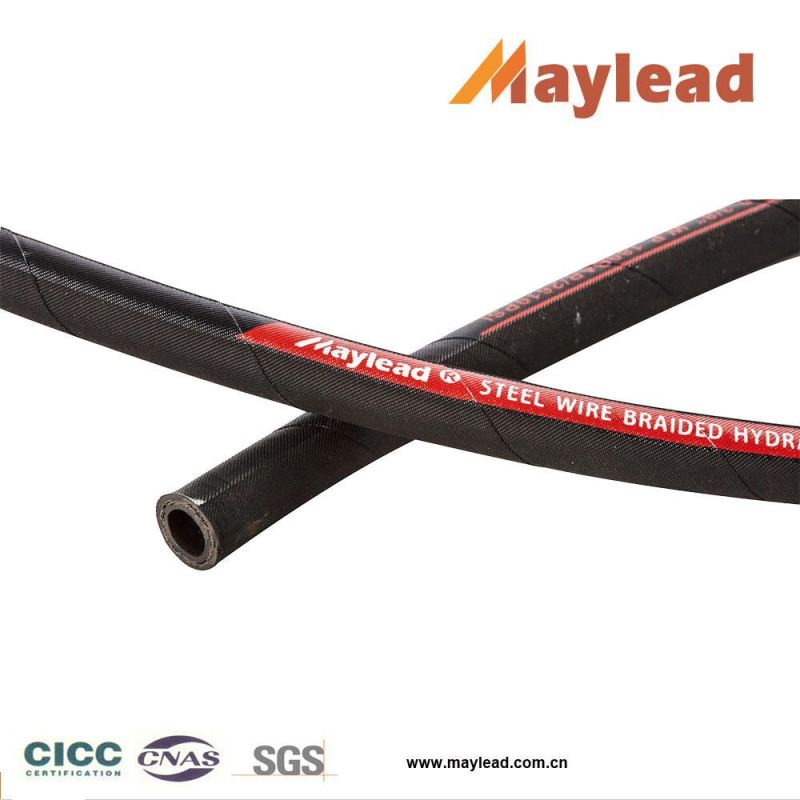 High Pressure Hydraulic Hose with Smooth Cover