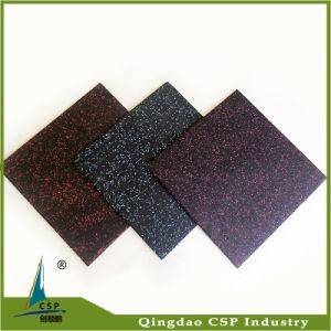 No Smell High Density Shockproof Rubber Tile for Gym