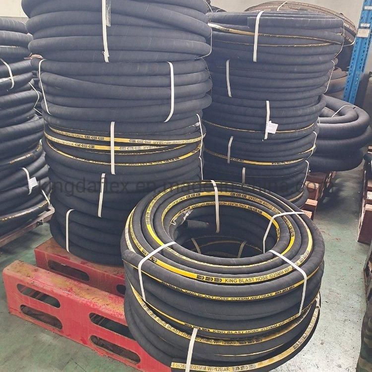 150PSI Abrasion Flexible Rubber Sandblast Hose