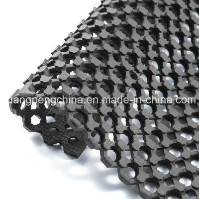 Drainage Rubber Kitchen Mat Anti-Slip Rubber Mats Anti-Fatigue Mat
