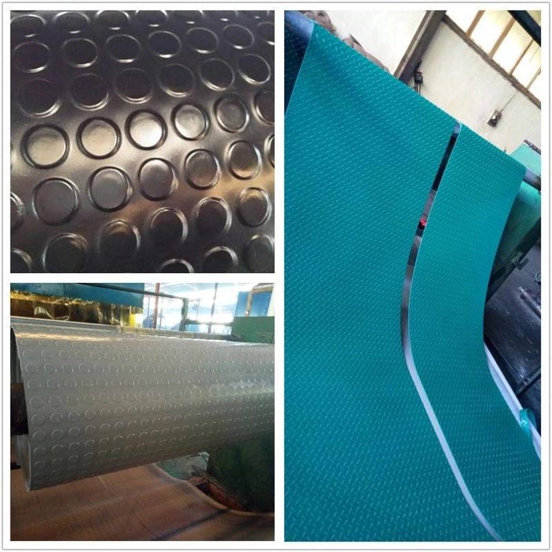 3-6mm DOT Round Anti-Slip Rubber Floor/Mat/Sheet