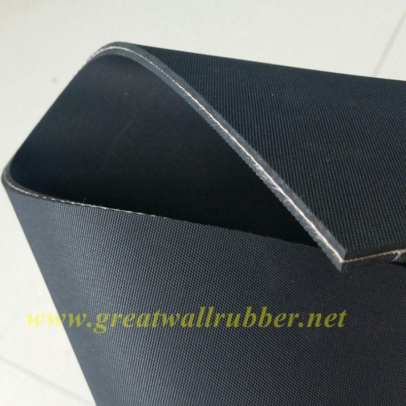 Abrasion-Resistance Fabric Reinforced Rubber Sheet with Fabric/Cotton/Nylon/Ep Cloth Insertion
