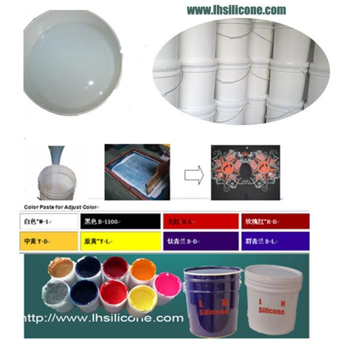 Silicone Ink for Printing Textile and Socks