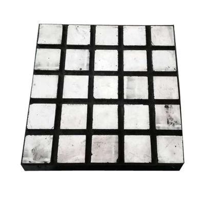 Conveyor Chute Wear Liner Vulcanized Rubber Ceramic Panel