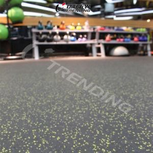Shock Absorbing Rubber Gym Flooring Tile 1mx1m Price Lowest Gym Use