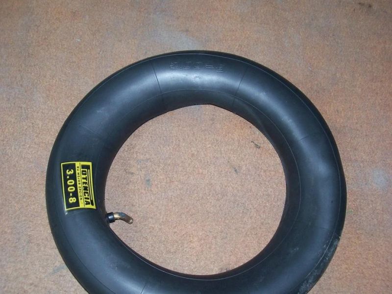 SGS Certificated Butyl/Natural Rubber Motorcycle Inner Tube (3.00-8)