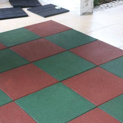 Playground Rubber Tiles/Outdoor Anit-Slip Rubebr Matting