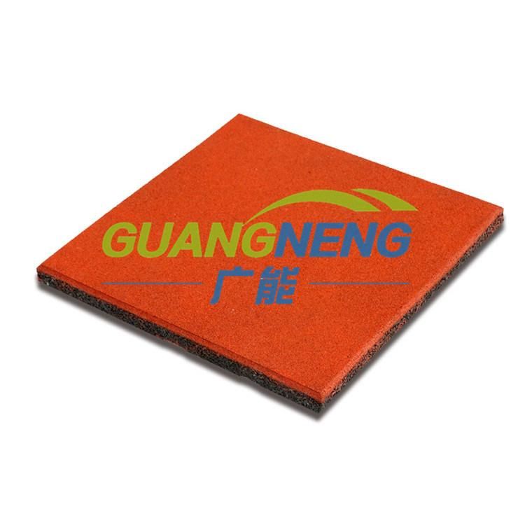 Rubber Flooring for Square Outdoor Sports Court