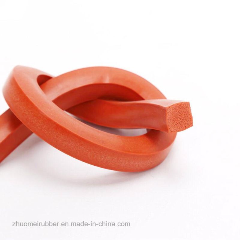 Silicone Foam Squares, Soft Foam Strips with Square Shape