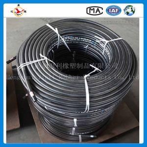 China 8MPa-41MPa R2 High Preesure Wire Braided Rubber Hose