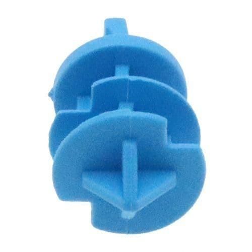 Rubber Finned Hole Plugs for Tubes