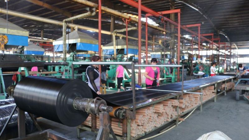 FKM SBR EPDM Nitrile Neoprene Silicone Butyl Anti-Slip Industrial Rubber Sheet