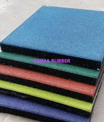Wholesale Gym Tile with High Wear Resistance and Impact Resistance Size 20mm/25mm Thickness 500*500mm 1m*1m