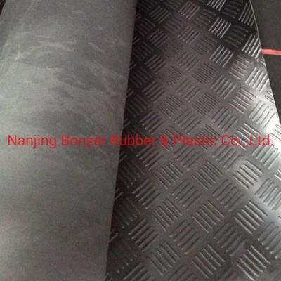 Widely Used Checker Pattern Round Coin Diamond Pattern Rubber Floor Mat Rubber Sheet