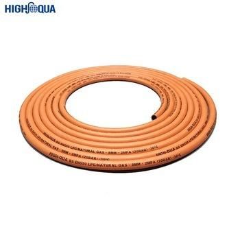 Flexible En559 Standard Medium Pressure Rubber LPG Hose