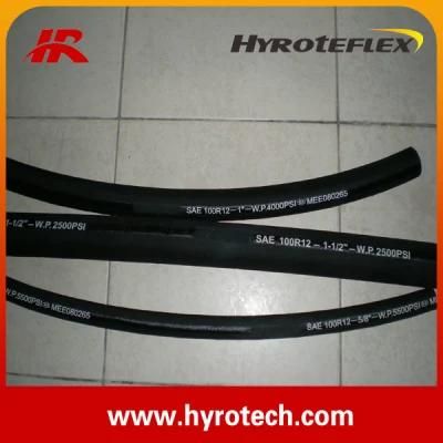 Steel Wire Spiral Rubber Hydraulic Hose SAE 100r12