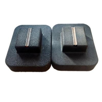 Customized Size Recycled Rubber Heat Pump Foot