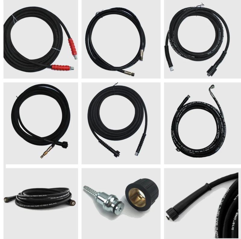 Different Types of Hydraulic Hose with Fittings for Movable Maintenance Station