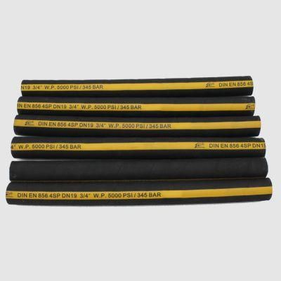 ID 2&quot; En 856 4sh High Pressure Hydraulic Rubber Hose for Pallet Fork