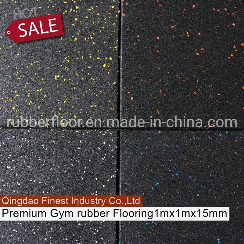 Crossfit Heavy Duty Playground Gym Rubber Flooring Tile for Fitness
