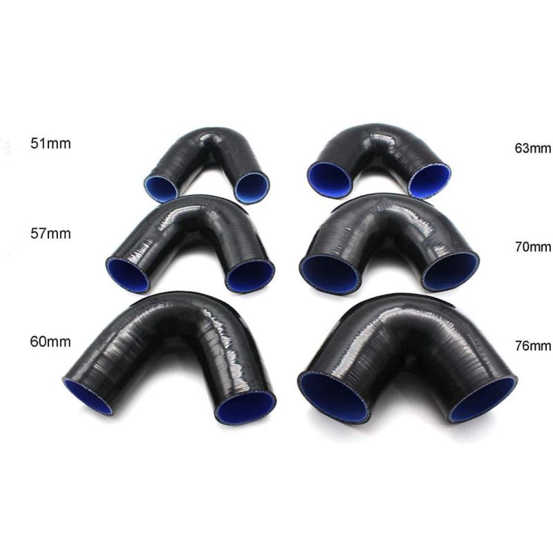 Straight Silicone Pipe 57mm