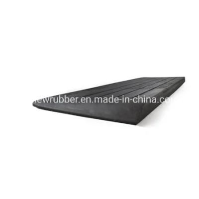 Popular Pattern Rubber Threshold Ramp with Beveled Sides