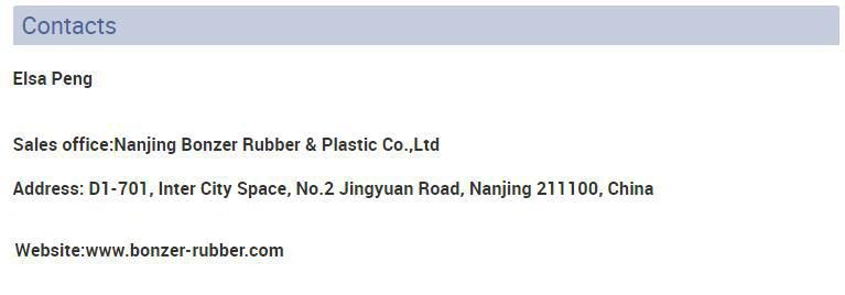 0.8~50mm Thickness Oil Resistant NBR Rubber Sheet China