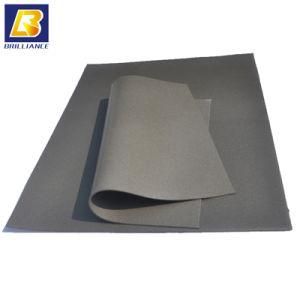 100dB Shielding Effectiveness Conductive Silicone Sheet for EMI Shielding Boxes Sealing, Grey Nickel Graphite in Silicone Sheet