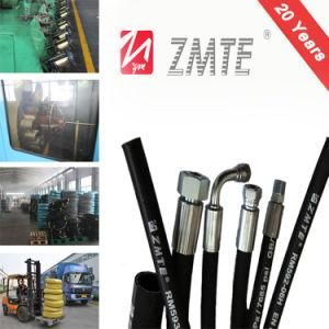 High Pressure Rubber Hydraulic 2sn Wire Braid Hose