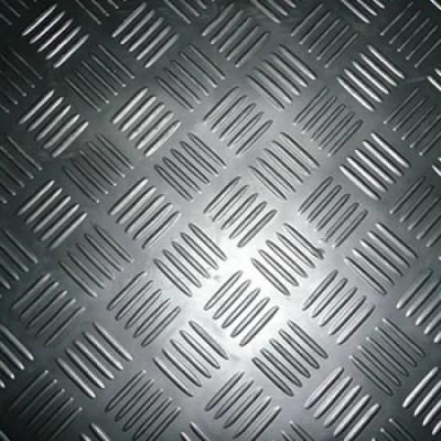 Anti Slip 5 Bar Checker Rubber Sheet for Workshop/ Garage