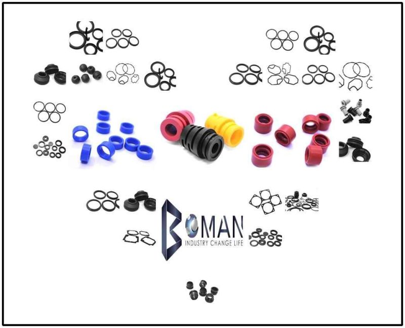 EPDM/NBR/FPM/Silicone Rubber Parts Custom Rubber Parts with RoHS Certificated