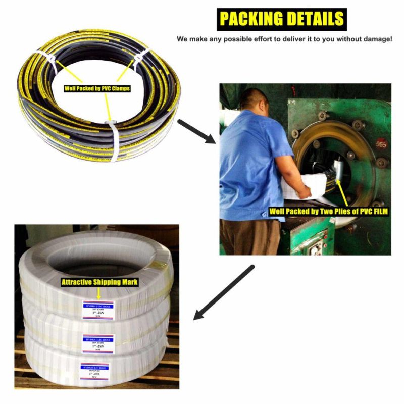 Hydraulic Hose 3/8", 2610 Psi, 100r1at