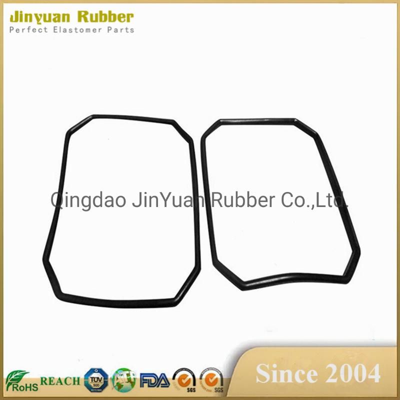 Customized Rectangular Rubber Seal Gasket, Square EPDM Rubber Gasket, Food Grade Silicone Gasket Seal