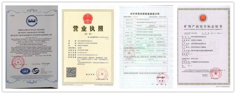 Cn Bonding Layer Ceramic Rubber Sheet Plate