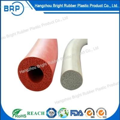 OEM High Quality Extrusion Silicone Sponge Tube