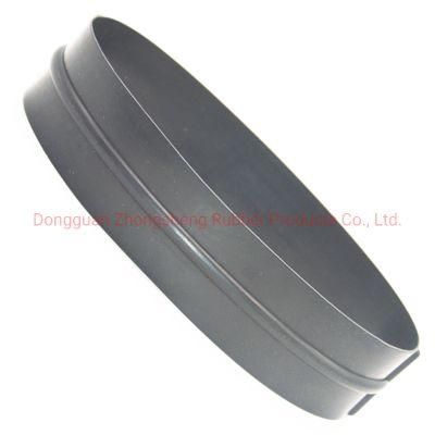 Black Customized Soft Silicone NBR Nitrile Rubber Belt