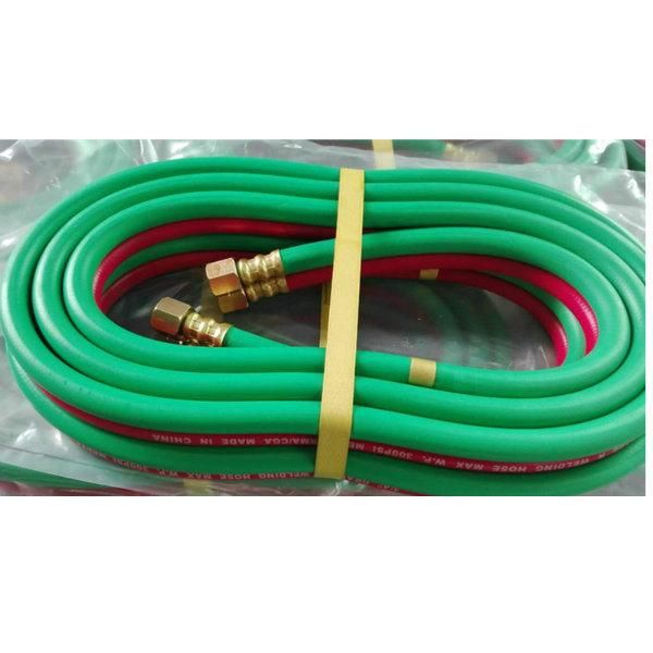 Grade R /4′′ Twin Hose with Brass Fittings